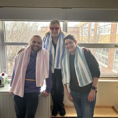 Brenda Eileen and Thomas pool party