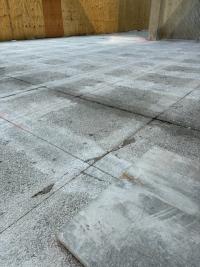 concrete saw cut into bite-sized pieces