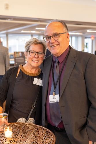St. David's CEO Julie Sjordal and her husband Dan at the gala. 