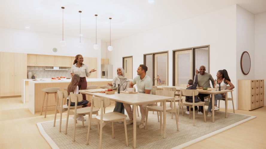 Feeding therapy clinic and kitchen